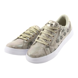 Urheilutyttöjen American Club ES13 -liukusäädin musta keltainen 3