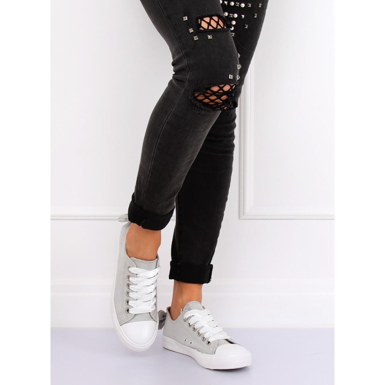 Harmaat naisten lenkkarit B88 Silver 1