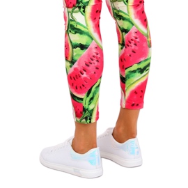 Valkoiset holografiset lenkkarit BL147NEW Valkoinen 1