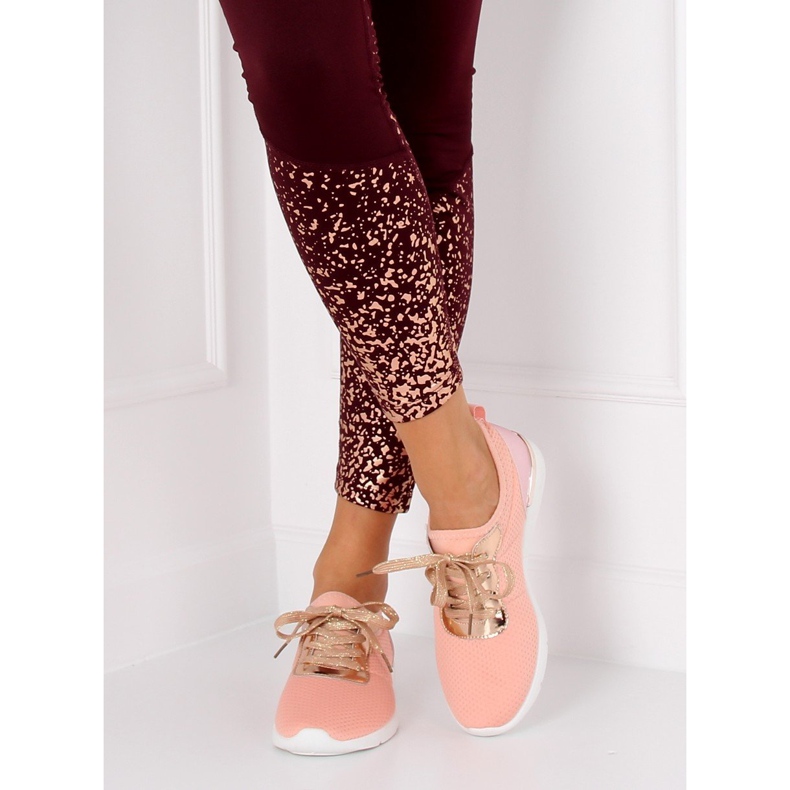 Vaaleanpunaiset T511 Champagne -urheilukengät vaaleanpunainen 1