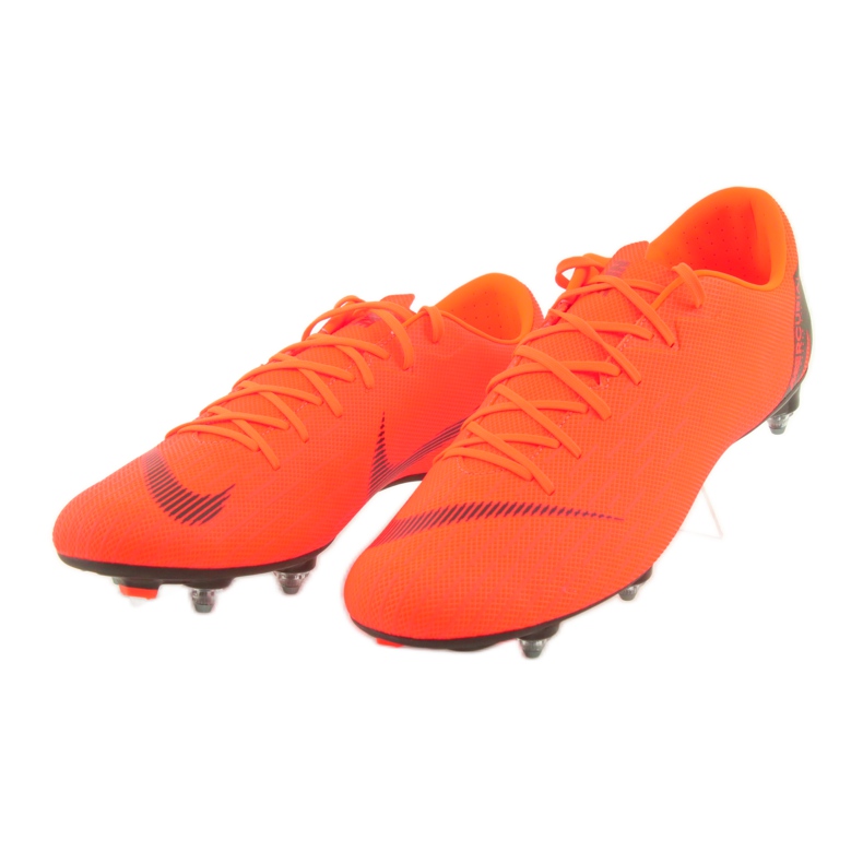 Nike Mercurial Vapor 12 Academy SG Pro M AH7376-810 jalkapallokengät oranssi 3