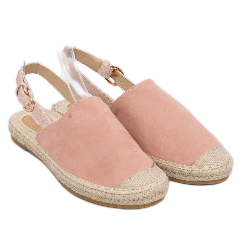 Espadrillot avoimella kantapäällä vaaleanpunainen HH-119 Vaaleanpunainen 2