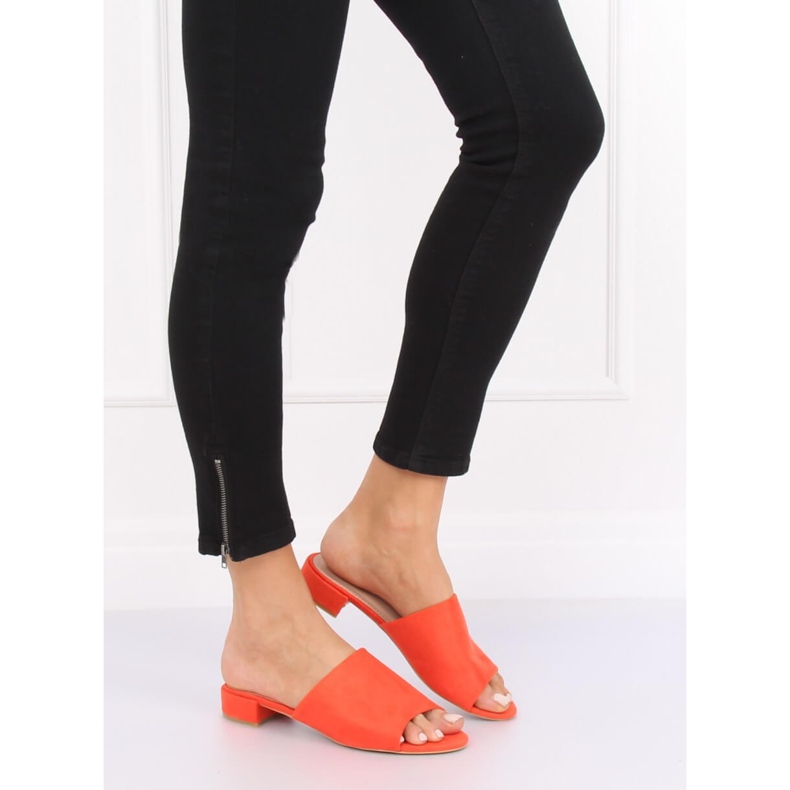 Oranssit naisten oranssit tohvelit 1