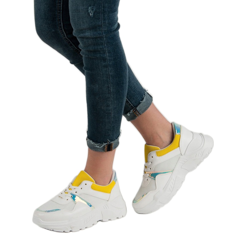 SHELOVET Mukavat lenkkarit valkoinen 1