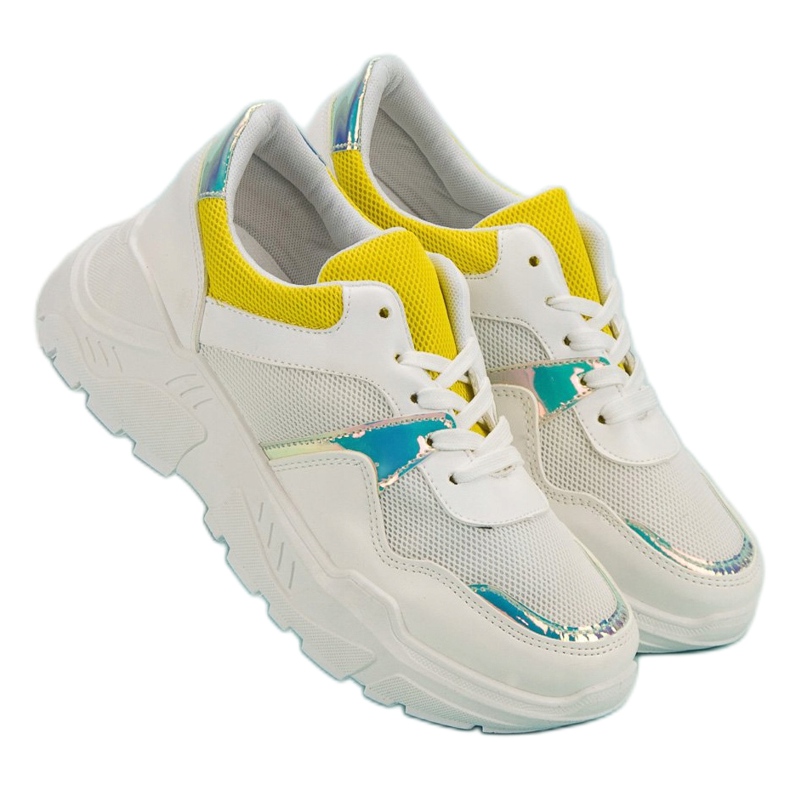 SHELOVET Mukavat lenkkarit valkoinen 2