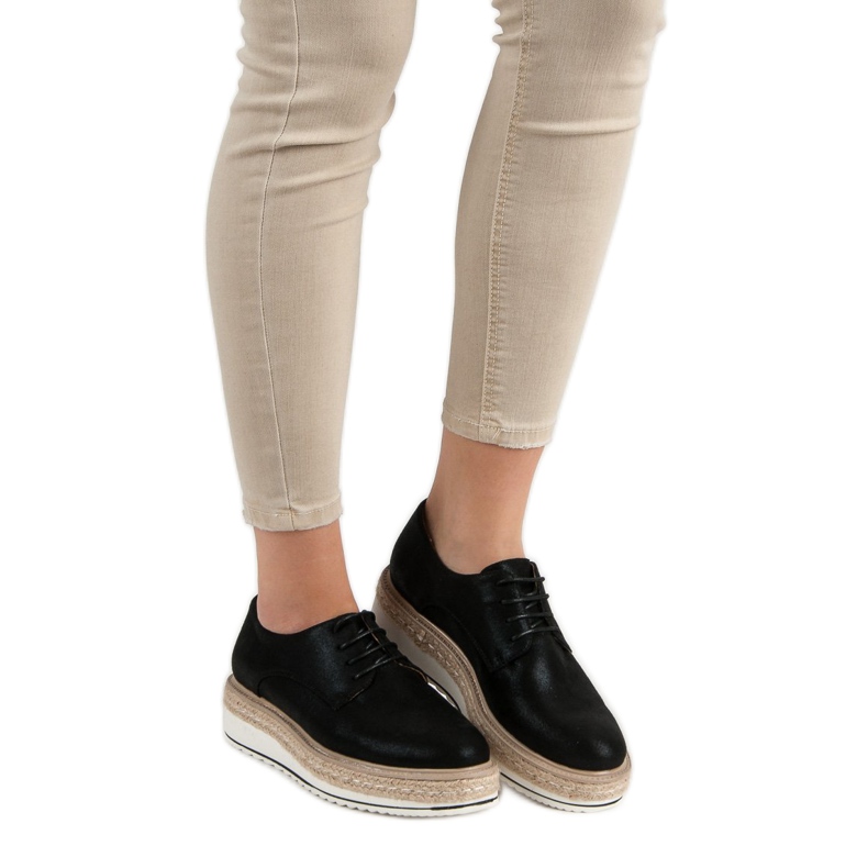 Clowse Mustat espadrillit 2