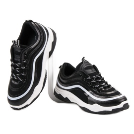 Tekstiiliset urheilukengät musta 1