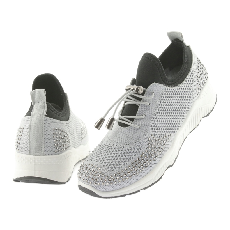 DK Naisten urheilu FS19 harmaiden zirkonien kanssa musta 4