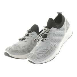 DK Naisten urheilu FS19 harmaiden zirkonien kanssa musta 3