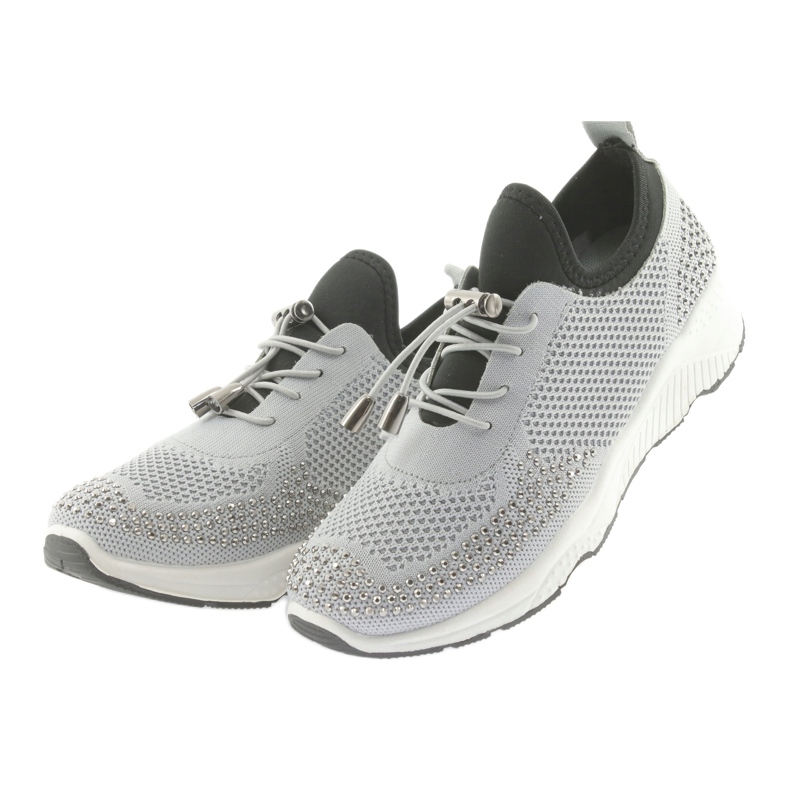 DK Naisten urheilu FS19 harmaiden zirkonien kanssa musta 3