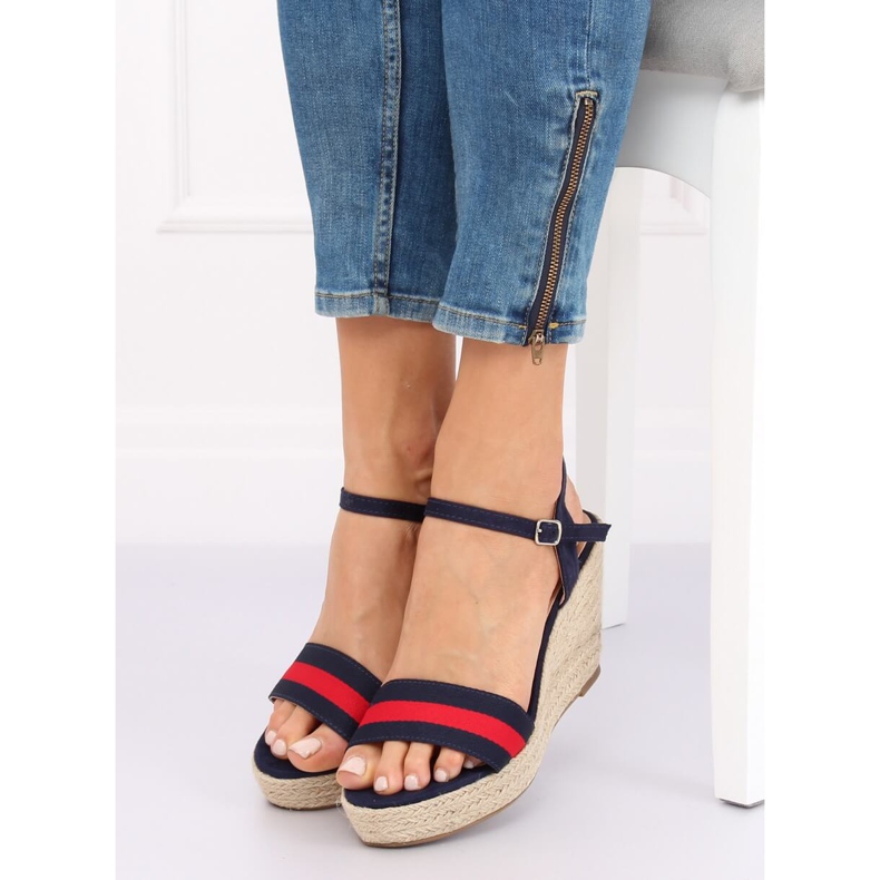 Espadrillot kiilalaivastonsininen 9072 Sininen tummansininen 1