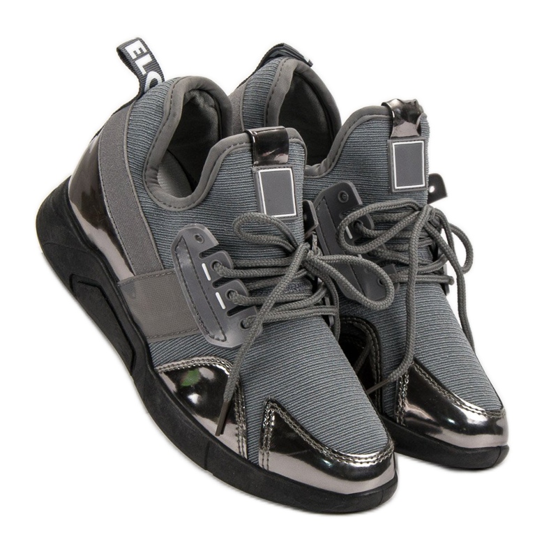 Harmaat Slip-On lenkkarit 2