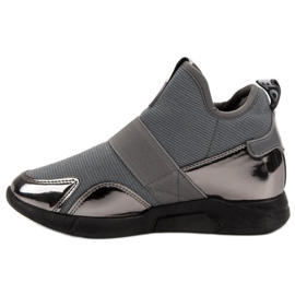 Wedge Slip-On lenkkarit harmaa 3