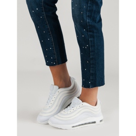 Muodikkaat urheilukengät valkoinen 2