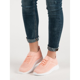 Primavera Kevyet tekstiiliset jalkineet vaaleanpunainen 1