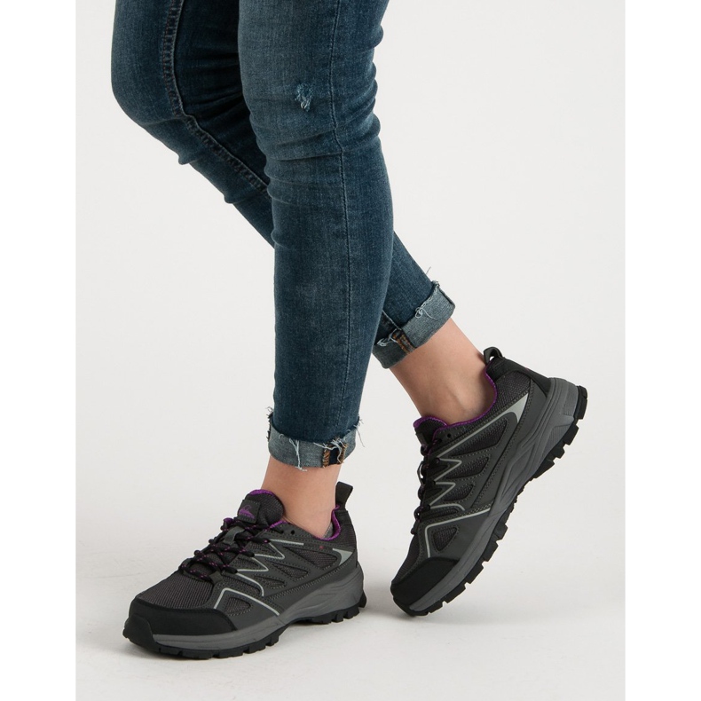 Naisten vaelluskengät harmaa 2