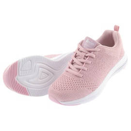 Urheilutyttöjen American Club HA07 vaaleanpunainen 5