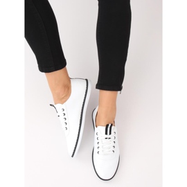 Naisten mustat ja valkoiset lenkkarit XJ-2918 Musta valkoinen 1