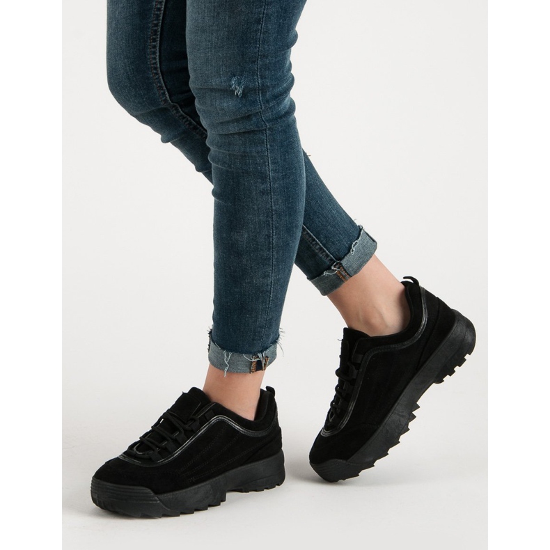 Mustat mokkanahkakengät 2