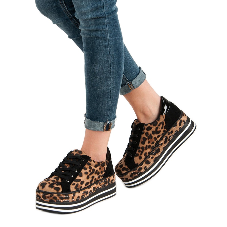 Weide Tennarit alustalla ruskea 1