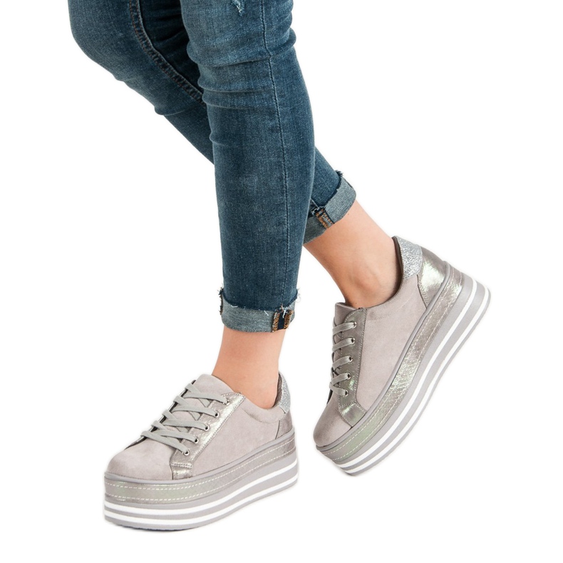 Weide Tennarit alustalla harmaa 2