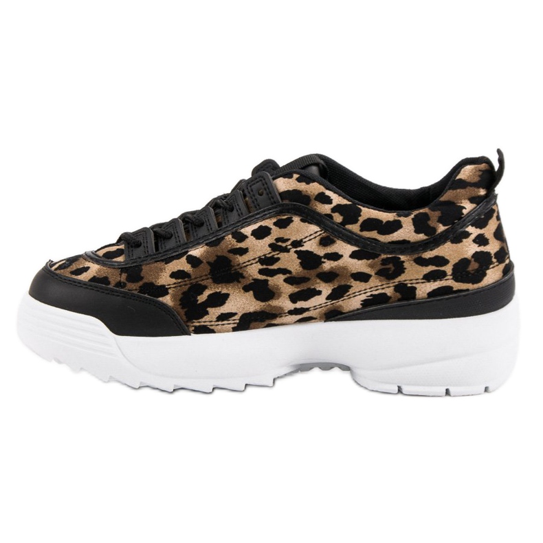 Animal Print mustat lenkkarit ruskea 1