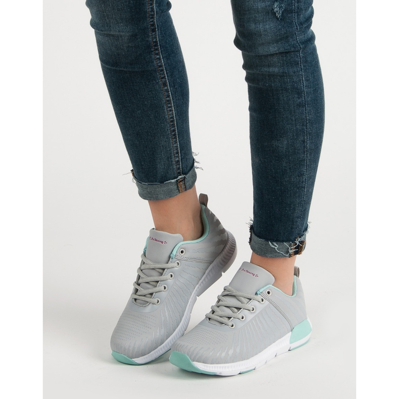 Ax Boxing Harmaat urheilukengät 2