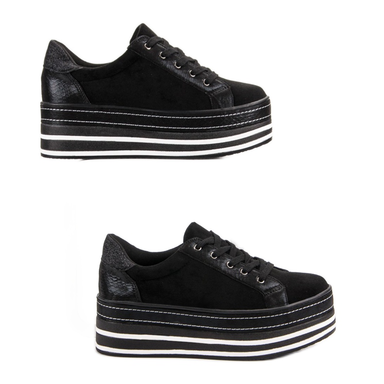 Weide Tennarit alustalla musta 2