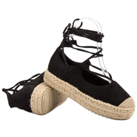 Corina Mustat solmitut espadrillit 1