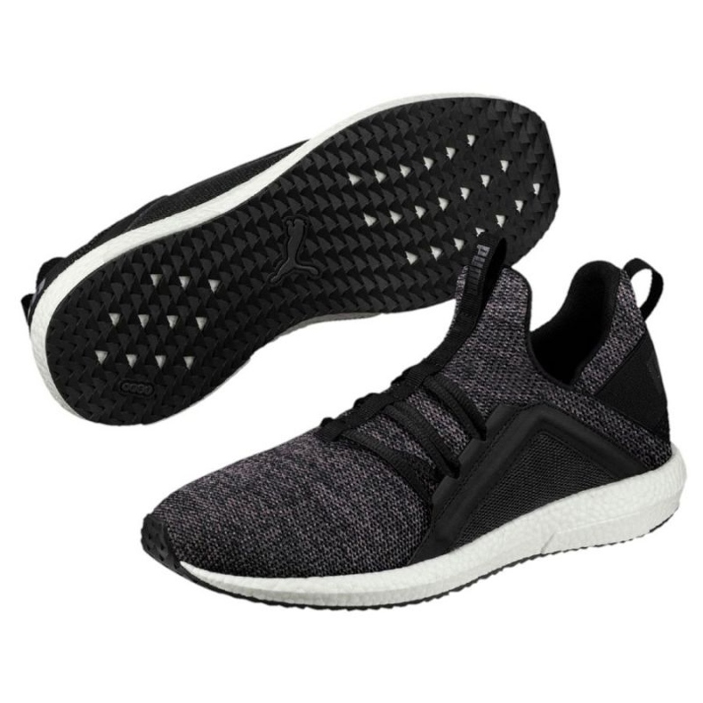 Juoksukengät Puma Mega Nrgy Knit Wn s Black-Asphalt W 190373 01 musta 1