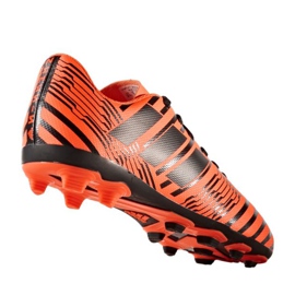 Adidas Nemeziz 17.4 FxG Jr S82460 jalkapallokengät oranssi oranssi 1