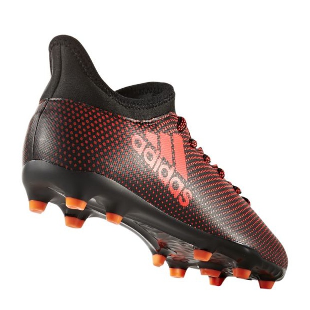 Adidas X 17.3 Fg Jr S82368 jalkapallokengät monivärinen punainen 1