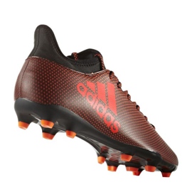 Adidas X 17.3 Fg M S82365 jalkapallokengät monivärinen oranssi 1