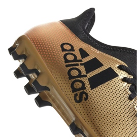 Adidas X 17.3 Ag M CP9233 jalkapallokengät monivärinen kultainen 2