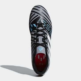 Adidas Nemeziz Messi 17.4 FxG M CP9047 jalkapallokengät musta musta 2