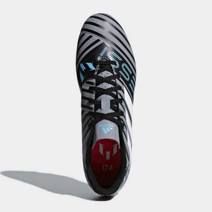 Adidas Nemeziz Messi 17.4 FxG M CP9047 jalkapallokengät musta musta 2
