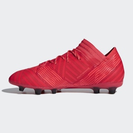 Adidas Nemeziz 17.2 Fg M CP8971 jalkapallokengät punainen punainen 1