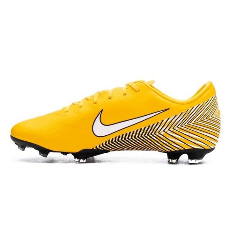 Nike Mercurial Vapor 12 Elite Neymar Fg Jr AR4091-710 jalkapallokengät keltainen kanssa noin ł vol 1