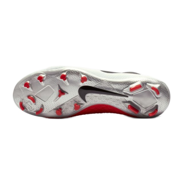 Nike Phantom Vsn Pro Df Fg AO3266-060 jalkapallokengät valkoinen harmaa 2