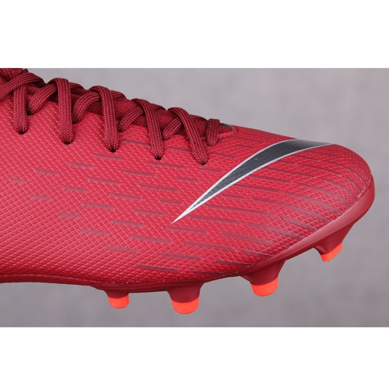 Nike Mercurial Superfly 6 Academy Gs Mg Jr AH7337-606 jalkapallokengät punainen punainen 1