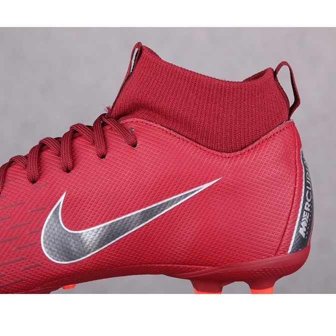 Nike Mercurial Superfly 6 Academy Gs Mg Jr AH7337-606 jalkapallokengät punainen punainen 2