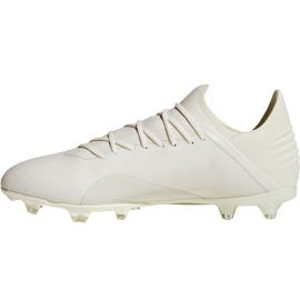 Adidas X 18.2 Fg M DB2181 jalkapallokengät valkoinen valkoinen 1