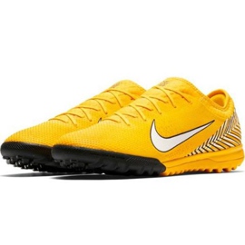 Nike Mercurial Vapor 12 Pro Neymar Tf AO4703-710 jalkapallokengät keltainen keltainen 2