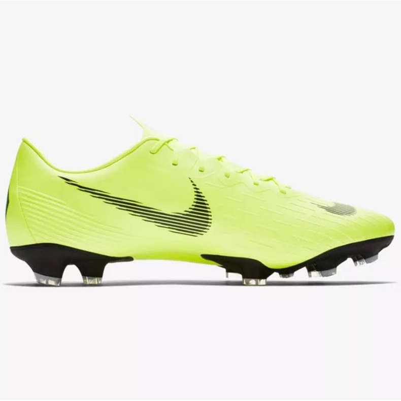 Nike Mercurial Vapor 12 Pro Fg M AH7382-701 jalkapallokengät keltainen keltainen 1