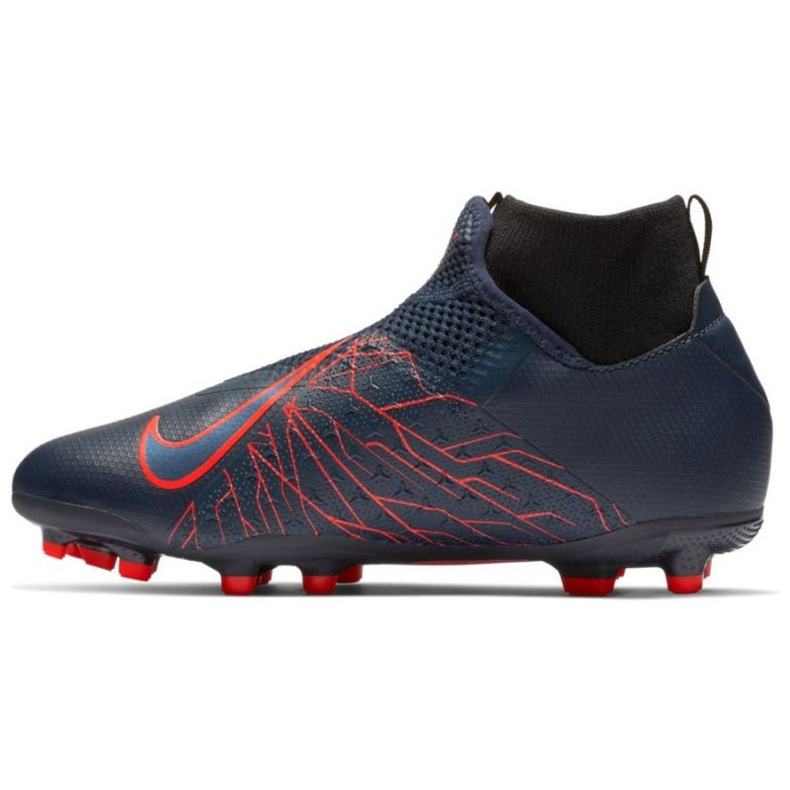 Nike Phantom Vsn Academy Df Fg Jr AO3287-440 sininen laivastonsininen 1