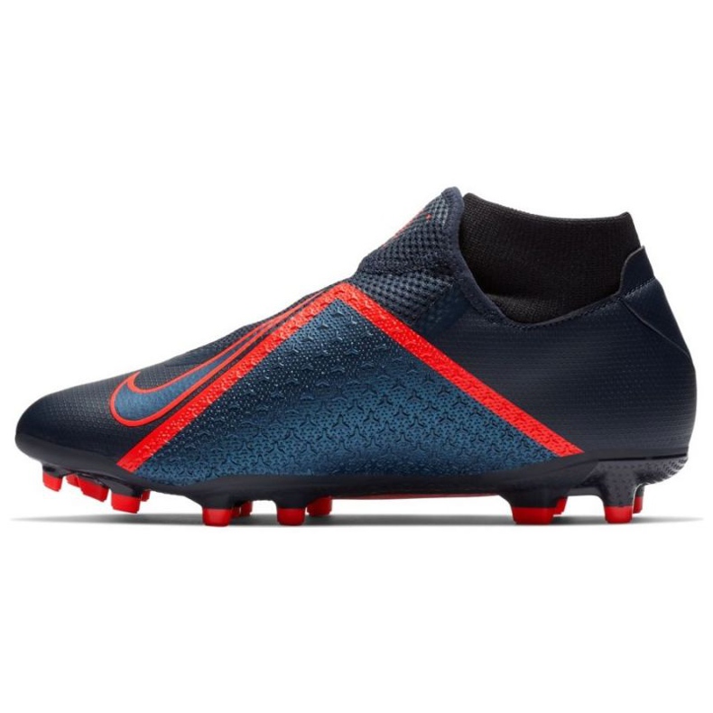 Nike Phantom Vsn Academy Df Fg M AO3258-440 jalkapallokengät sininen tummansininen 1