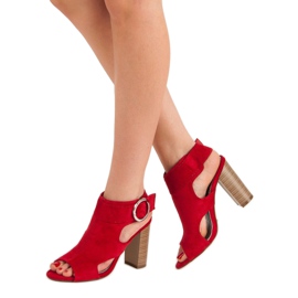 Erynn Punaiset sandaalit baarissa punainen 2