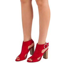 Erynn Punaiset sandaalit baarissa punainen 1