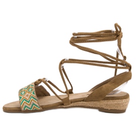 Corina Sidotut sandaalit ruskea 1