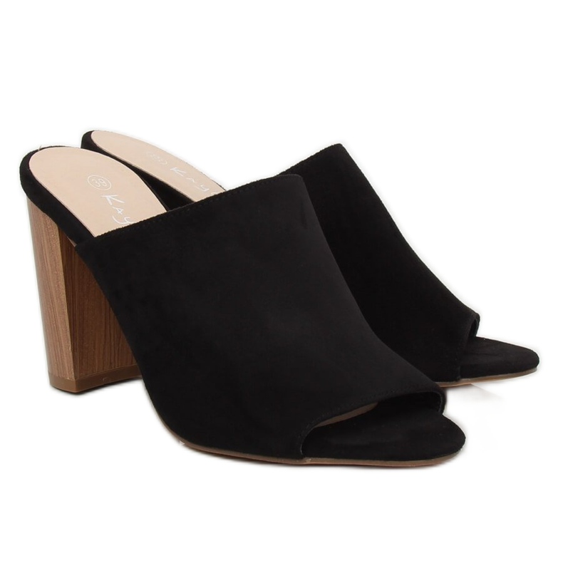 Musta 88010 Mustat korkokengät 2